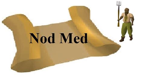 nod med osrs|OSRS Anagram Clue .